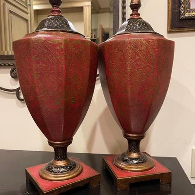 “Raymond Waites” Decorative Urns