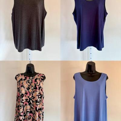 Quartet of Versatile Tops - Eileen Fisher/J. Jill