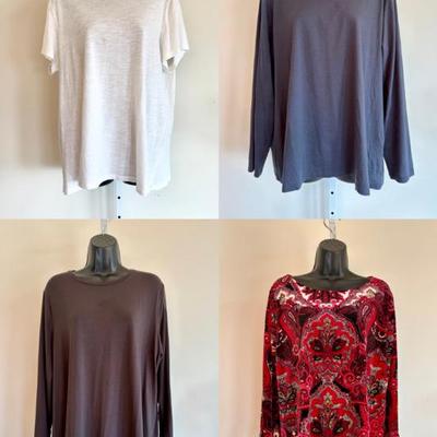 Versatile Tops - Silk & Linen - Eileen Fisher/Chico's