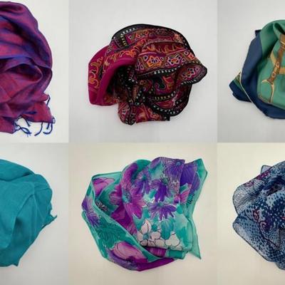 Colorful Scarf Group - Various Makers