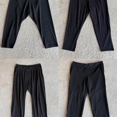 4 Black Pants in Different Designs - Eileen Fisher