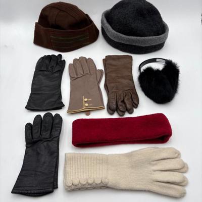 Hat & Glove Group - Mostly Leather & Wool