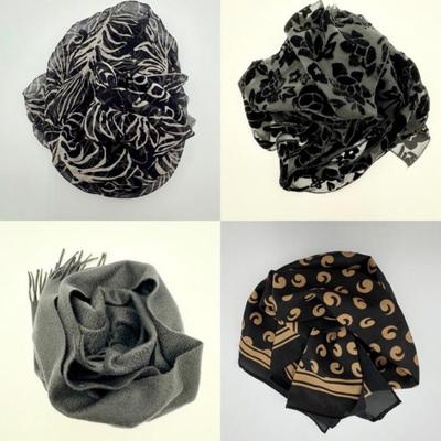 Scarves with a Dark Nature - Various Makers