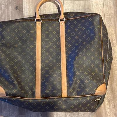 Vintage Louis Vuitton Monogram Canvas Travel Bag