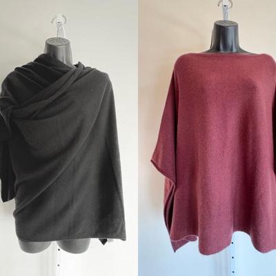 Cashmere Wrap Pair - Poetry/Garnet Hill