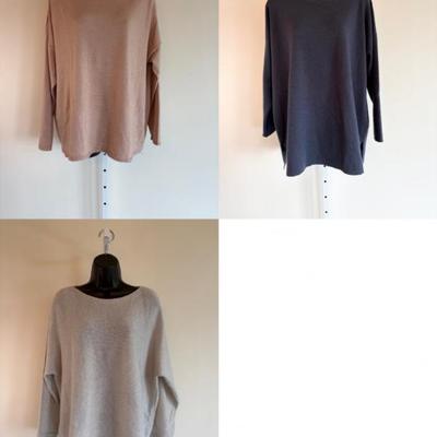 Classic Cashmere/Wool Sweater Trio - Eileen Fisher