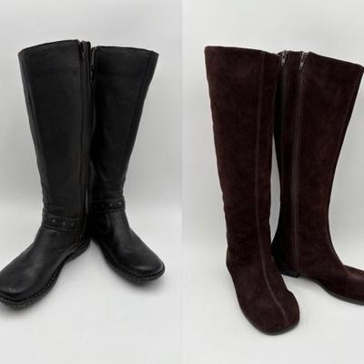 Black & Brown Casual Style Boots - Aerosoles/BOC