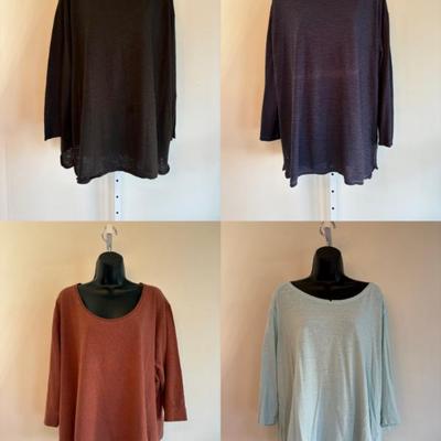 Hemp/Cotton Top Quartet - Poetry/Eileen Fisher