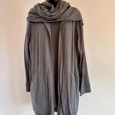 Grey on Grey on Grey - Jacket/Top/Scarf - Eileen Fisher