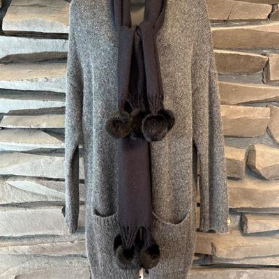 Texture on Texture - Fur/Wool/Mohair - Eileen Fisher