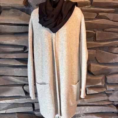 Fabulous Cashmere Sweater, Knit Top, & Pashmina Scarf - Eileen Fisher