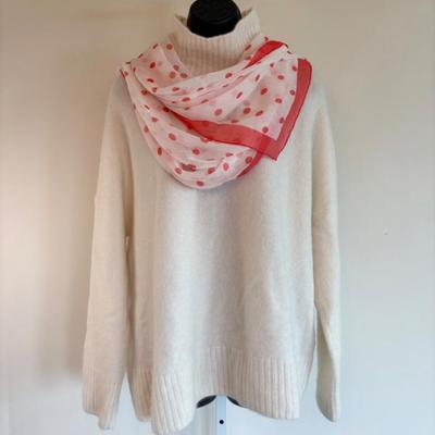 Heavy Cashmere/Silk Blend Sweater - Eileen Fisher