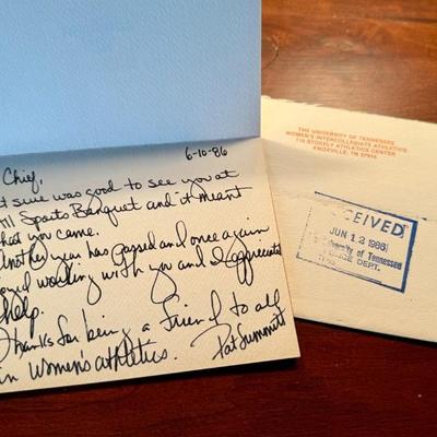Pat Summitt card