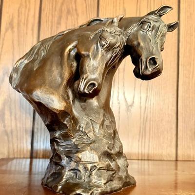 Montana Lifestyles by Montana Silversmiths bronze horse award statue 