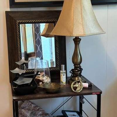 Countryside Wall Art, Brass Lamp, Wine Rack & Household Décor Collection