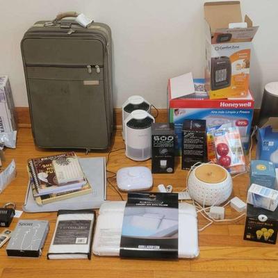 Briggs & Riley Suitcase with Working Appliances & Home Essentials