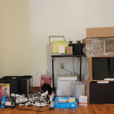 Desk with Organizers & Working Appliances
