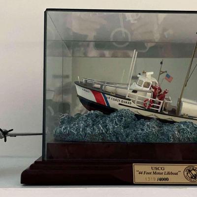 Replica USCG Motor Lifeboat & B-17 Plane Models
