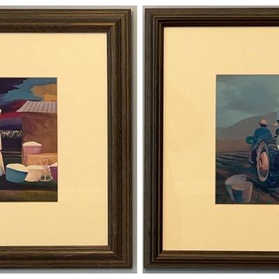Signed Ivey Hayes (1948–2012) Artist Proof Prints – #3/60 & #28/60