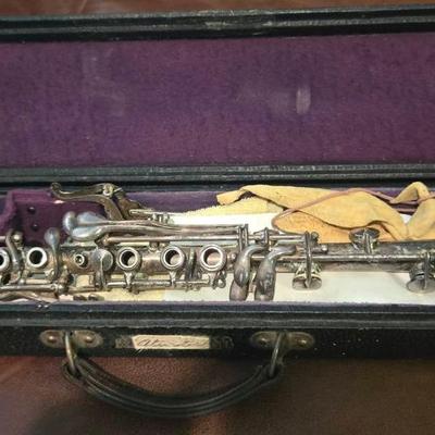 Silver Plated Clarinet 