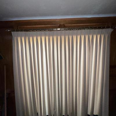 Blue And Cream Curtains