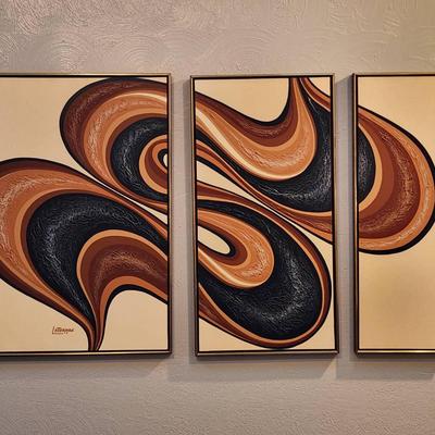 Antoinette Letterman Triptych