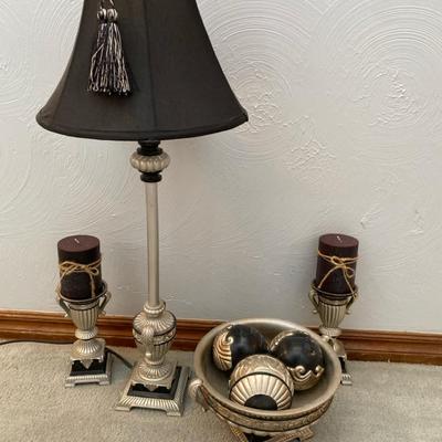 Black & White Matching Decor Set