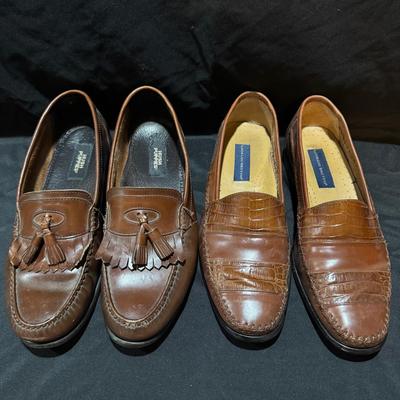 Brown Leather Loafers