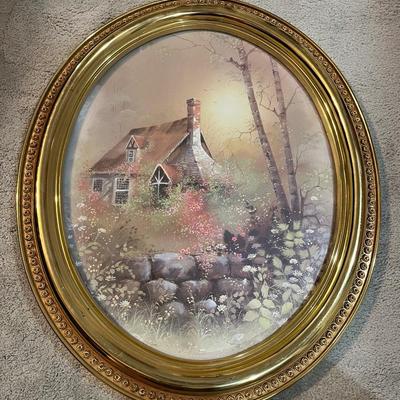 Cozy Cottage Framed 