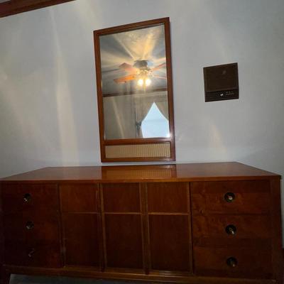 Dresser And Mirror