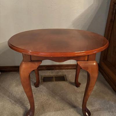 Wood Side Table