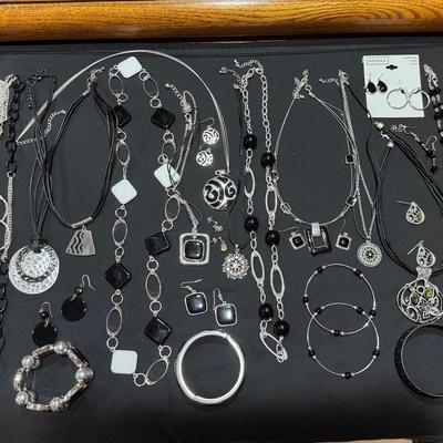 Black + Silver