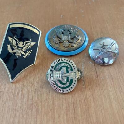 Military pins