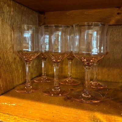 Vintage Pink Depression Glass 