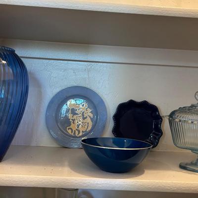 Unique Blue Pieces