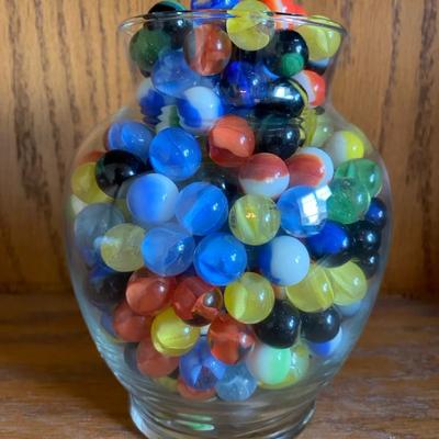 Vase Full Of Marbles