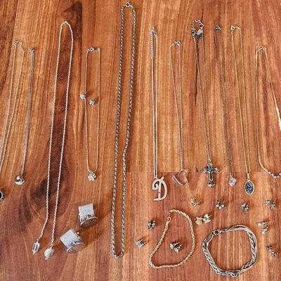 Studs And Necklaces 