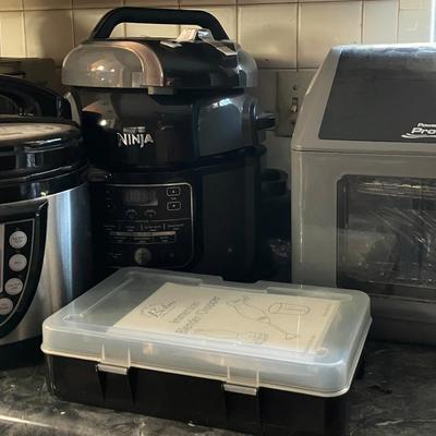 Power AirFryer Pro Elite, Immersion Blender, and Ninja Foodi and Cook's Essentials Pressure Cookers