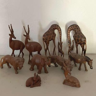 Hand Carved Wooden Figurines
