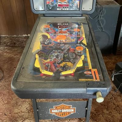 Harley Davidson Pinball Machine
