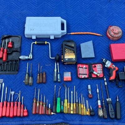 Screwdrivers, Drills, and Drill Bits