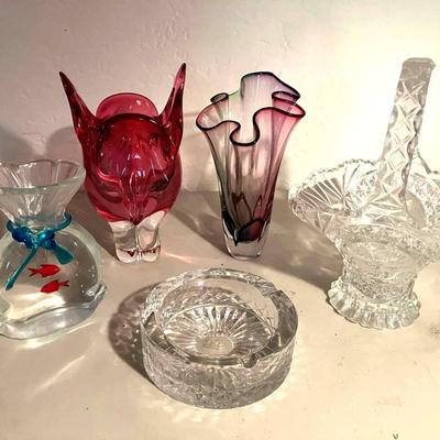 Rogaska Crystal and Glass (1 Signed Vase)