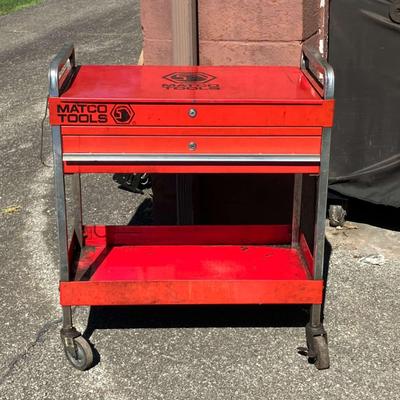 Matco Tools Red Tool Cart