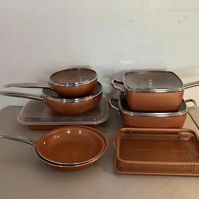 Copper Chef and Gotham Steel Cookware