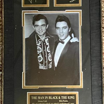 Johnny Cash and Elvis Presley "The Man in Black and the King" 
