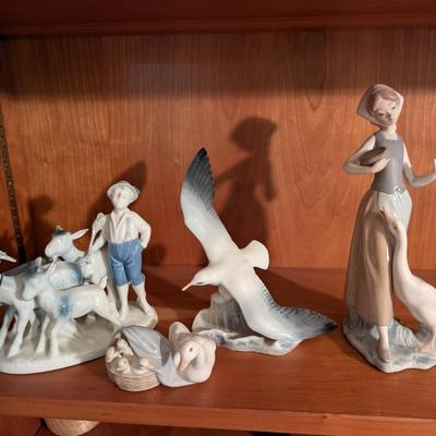 Porcelain Figurines...Lladro, Rosenthal, Gerold