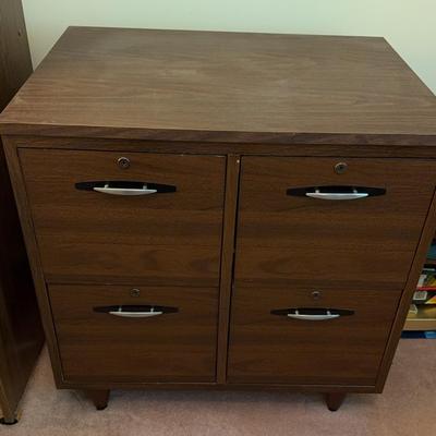 High Point Furniture Mid Century Style File Cabinet 