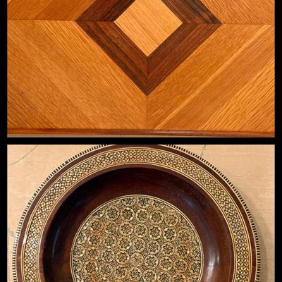 Two Decorative Wood Wall Art