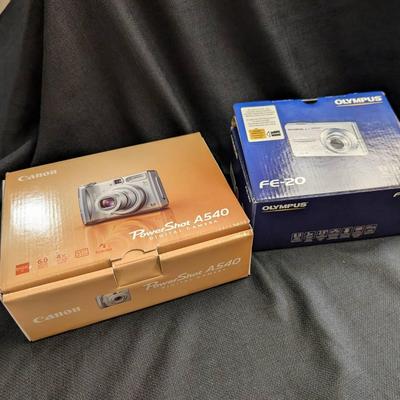 Olympus & Canon Digital Cameras