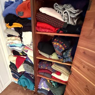 Women’s Mystery Lot Of Sweaters Lands End, LL Bean, Orvis And More 